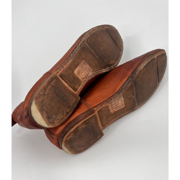 Frye Boots Jillian Chelsea Ankle Bootie Leather Whiskey 3474393 Women's Size 8M - Picture 7 of 10